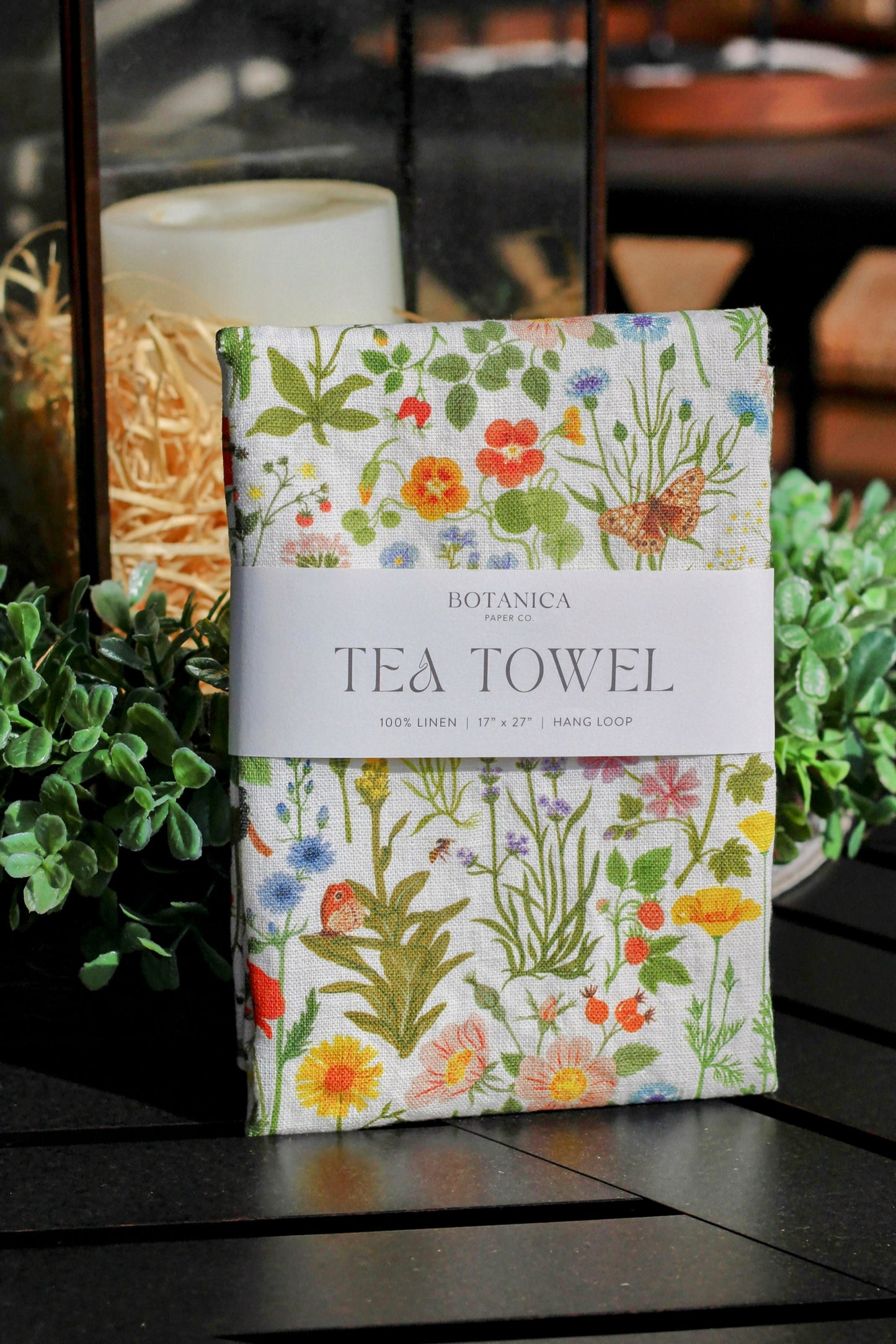 Botanist Linen Tea Towel