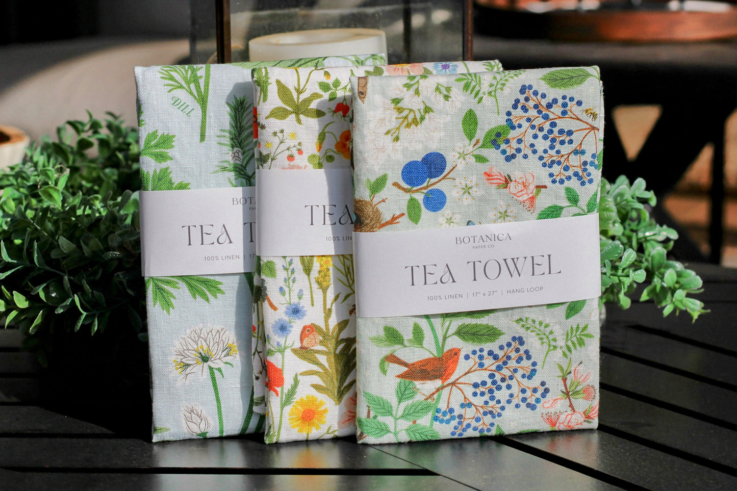Botanist Linen Tea Towel